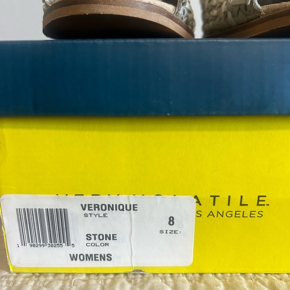 Very Volatile Los Angeles Veronique Color Stone Peep Toe Heeled Sandal NWB 8 - Picture 6 of 6